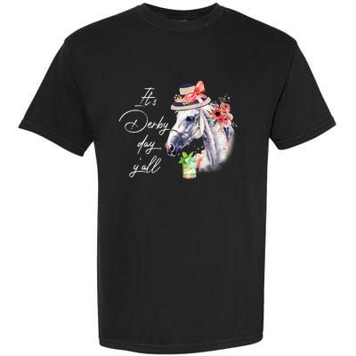 Vintage Its Derby 150 Yall 150th Horse Racing Derby Day 2024 Garment-Dyed Heavyweight T-Shirt