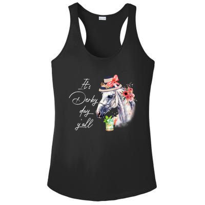 Vintage Its Derby 150 Yall 150th Horse Racing Derby Day 2024 Ladies PosiCharge Competitor Racerback Tank