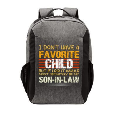 Vintage I Dont Have A Favorite Child Vector Backpack