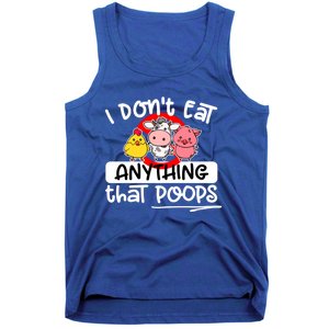 Vegan I Dont Eat Anything That Poops (D0010665a) Gift Tank Top