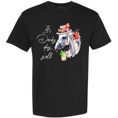 Vintage Its Derby 150 Yall 150th Horse Racing Derby Day 2024 Garment-Dyed Heavyweight T-Shirt