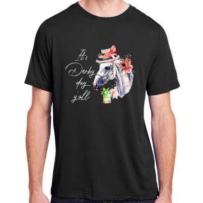 Vintage Its Derby 150 Yall 150th Horse Racing Derby Day 2024 Adult ChromaSoft Performance T-Shirt