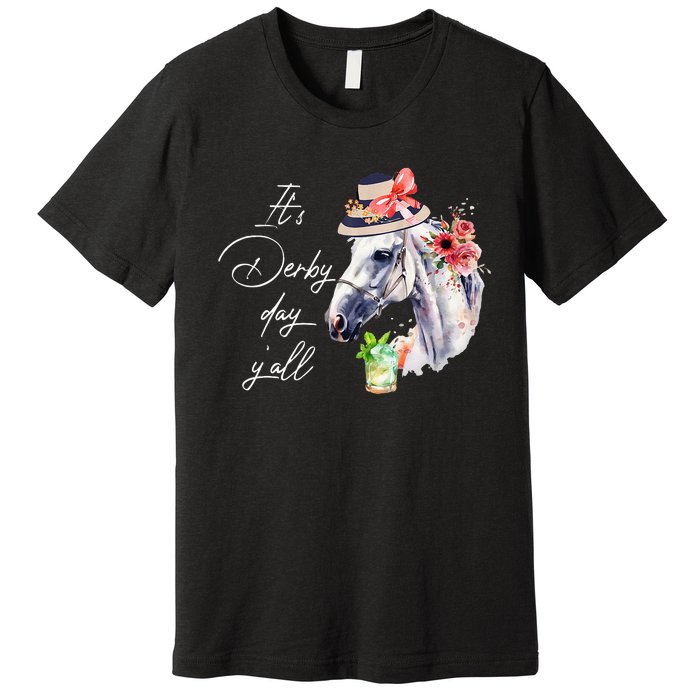 Vintage Its Derby 150 Yall 150th Horse Racing Derby Day 2024 Premium T-Shirt