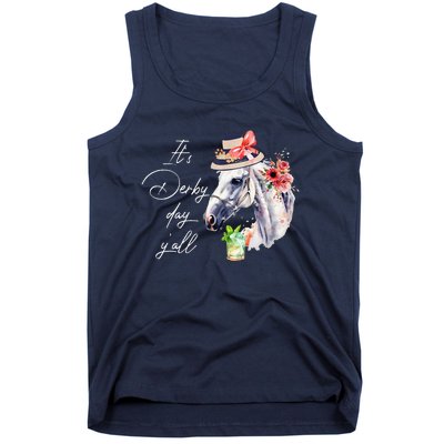 Vintage Its Derby 150 Yall 150th Horse Racing Derby Day 2024 Tank Top