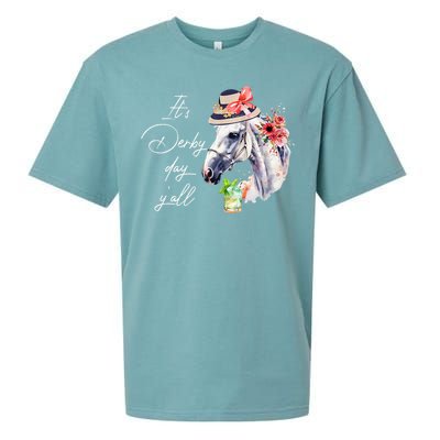 Vintage Its Derby 150 Yall 150th Horse Racing Derby Day 2024 Sueded Cloud Jersey T-Shirt