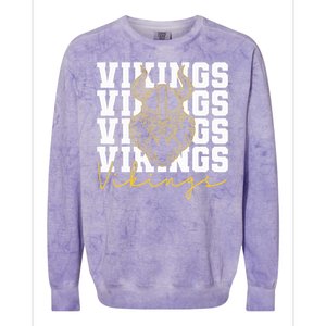 Vikings Inspirational Design Colorblast Crewneck Sweatshirt