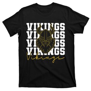 Vikings Inspirational Design T-Shirt