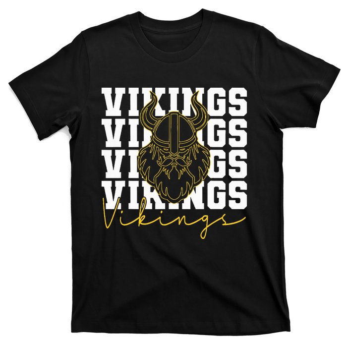 Vikings Inspirational Design T-Shirt