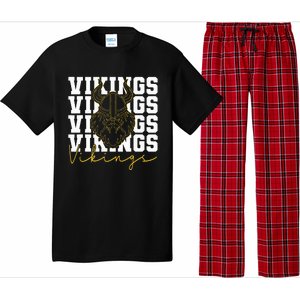 Vikings Inspirational Design Pajama Set