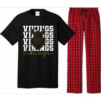 Vikings Inspirational Design Pajama Set