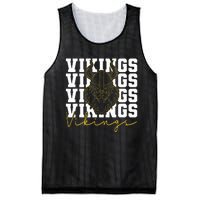 Vikings Inspirational Design Mesh Reversible Basketball Jersey Tank