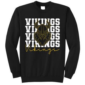 Vikings Inspirational Design Tall Sweatshirt