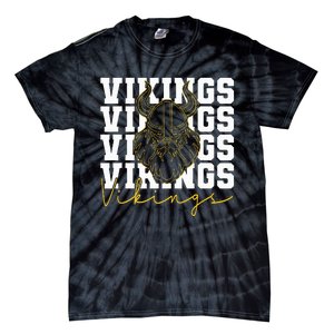 Vikings Inspirational Design Tie-Dye T-Shirt