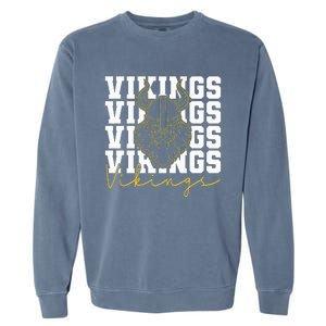 Vikings Inspirational Design Garment-Dyed Sweatshirt