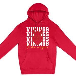 Vikings Inspirational Design Premium Pullover Hoodie