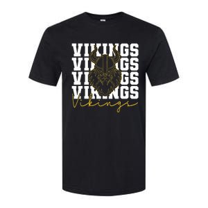 Vikings Inspirational Design Softstyle CVC T-Shirt