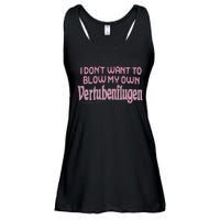 Vertubenflugen I Don’T Want To Blow My Own Ladies Essential Flowy Tank