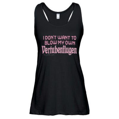 Vertubenflugen I Don’T Want To Blow My Own Ladies Essential Flowy Tank