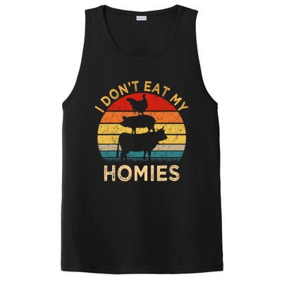 Vegetarian I DonT Eat My Homies | Turkey Day Thanksgiving PosiCharge Competitor Tank