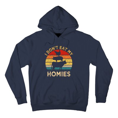 Vegetarian I DonT Eat My Homies | Turkey Day Thanksgiving Hoodie