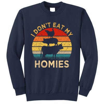 Vegetarian I DonT Eat My Homies | Turkey Day Thanksgiving Sweatshirt