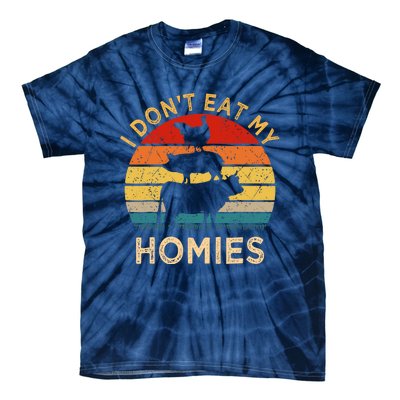 Vegetarian I DonT Eat My Homies | Turkey Day Thanksgiving Tie-Dye T-Shirt