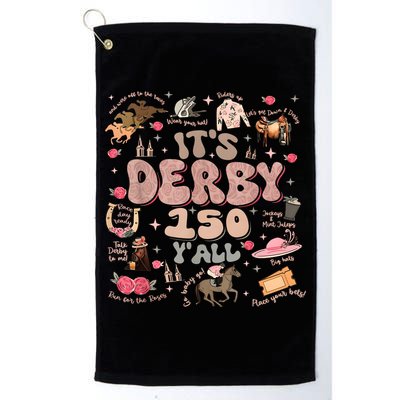 Vintage Its Derby 150 Yall 150th Horse Racing Ky Derby Day Golf Towel