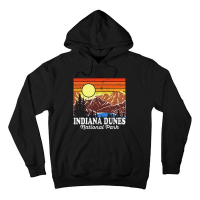 Vintage Indiana Dunes National Park Souvenir Hoodie