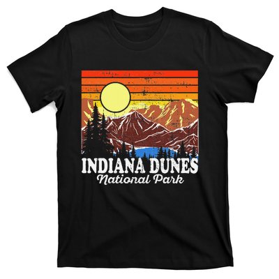 Vintage Indiana Dunes National Park Souvenir T-Shirt