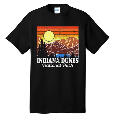 Vintage Indiana Dunes National Park Souvenir Tall T-Shirt