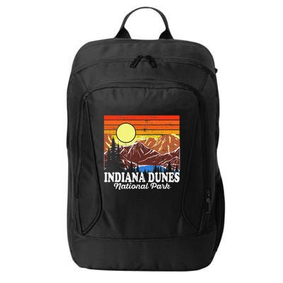 Vintage Indiana Dunes National Park Souvenir City Backpack