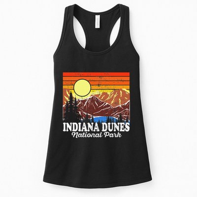 Vintage Indiana Dunes National Park Souvenir Womens Tank Top
