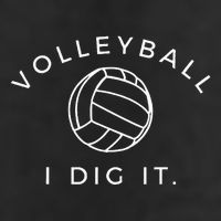 Volleyball I Dig It. Funny Volleyball Quote 11oz C Handle Ceramic Mug