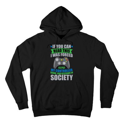 Video Game Respawn In Society Hoodie