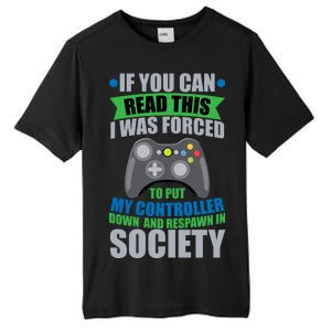 Video Game Respawn In Society Tall Fusion ChromaSoft Performance T-Shirt