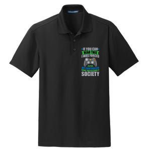 Video Game Respawn In Society Dry Zone Grid Polo