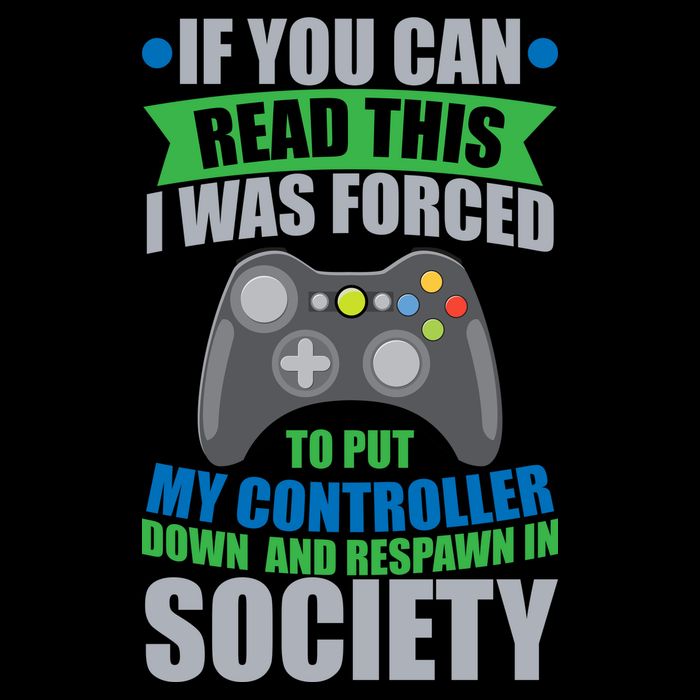 Video Game Respawn In Society Premium T-Shirt