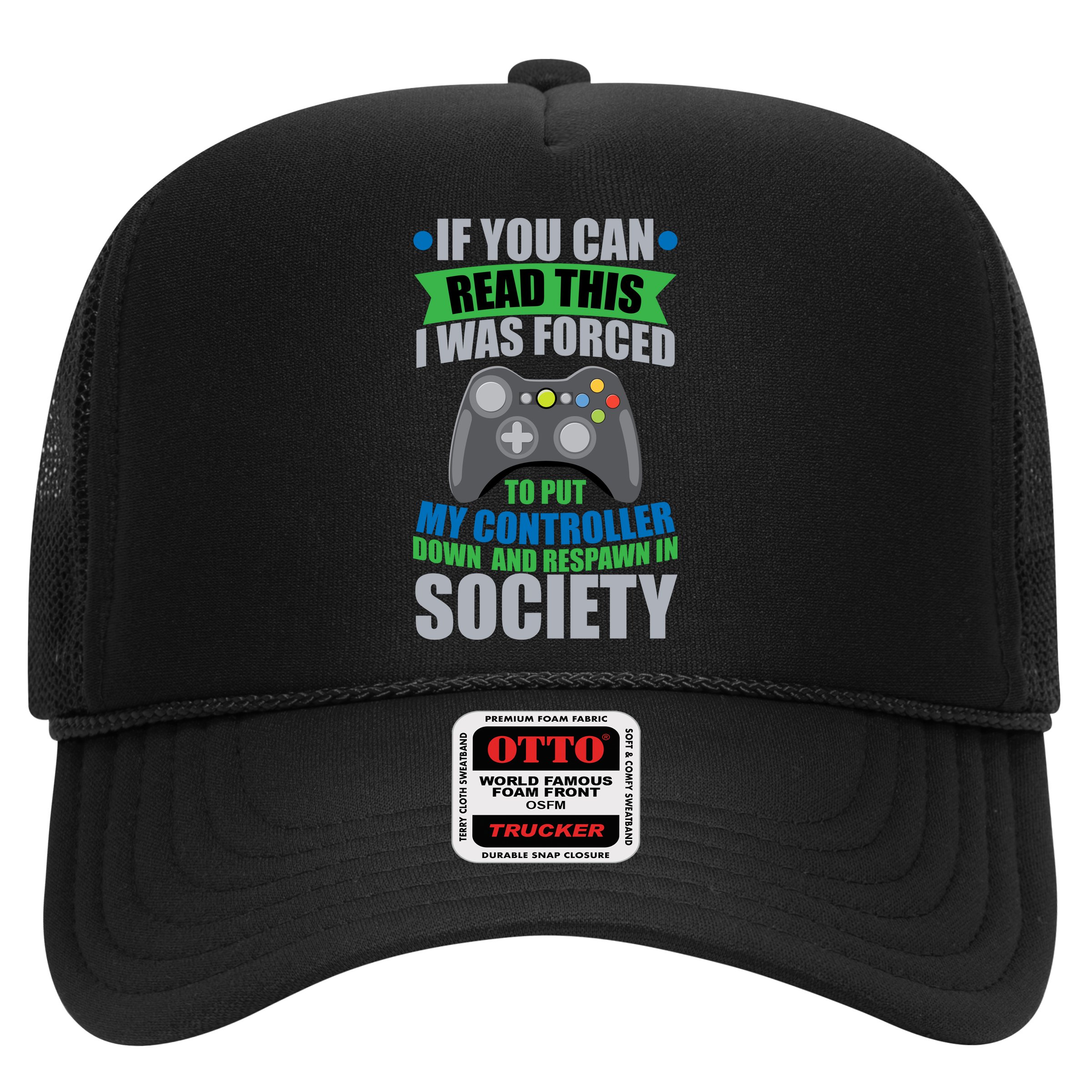 Video Game Respawn In Society Hat