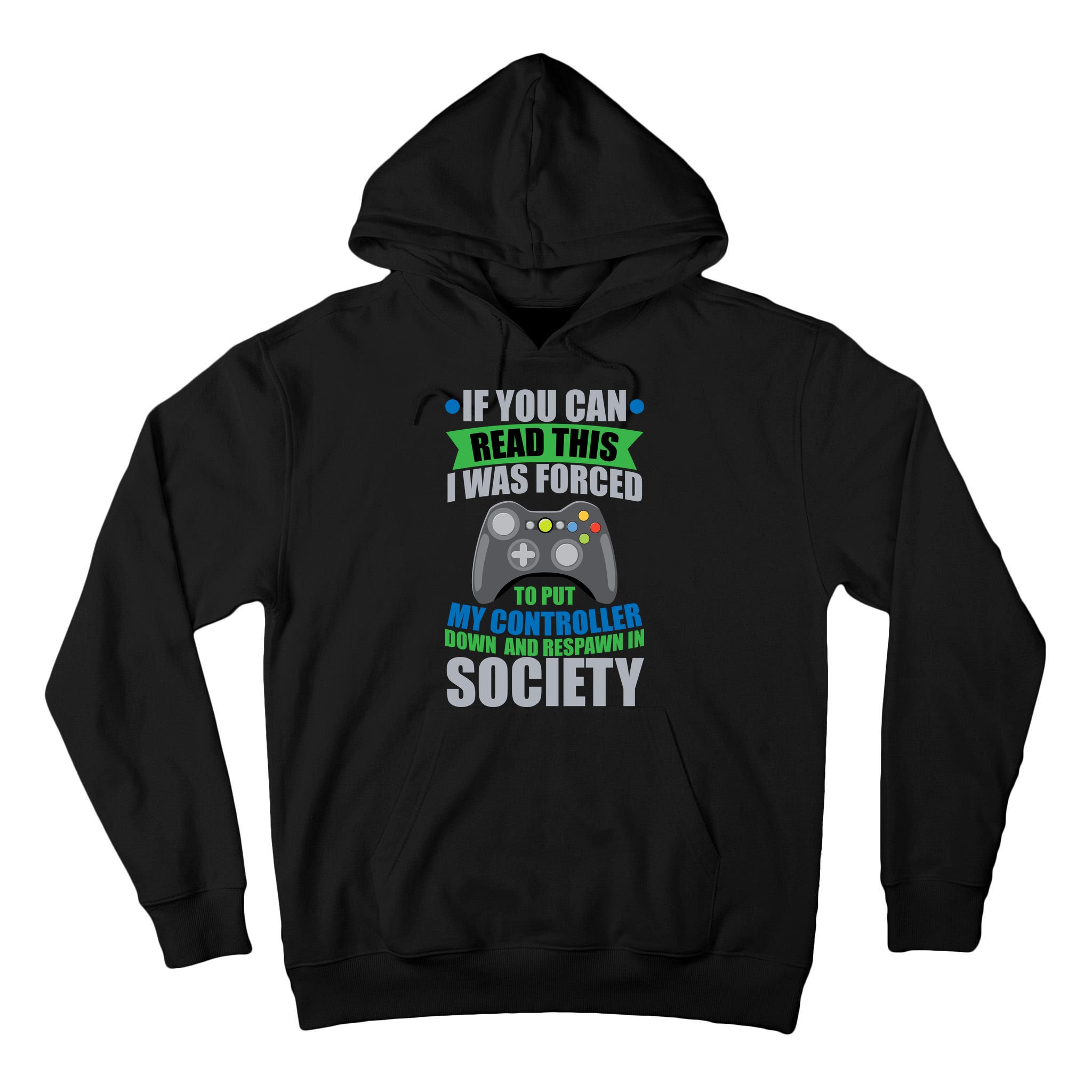 Video Game Respawn In Society Tall Hoodie