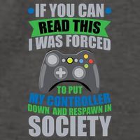 Video Game Respawn In Society Vector Backpack