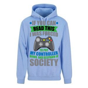 Video Game Respawn In Society Unisex Surf Hoodie