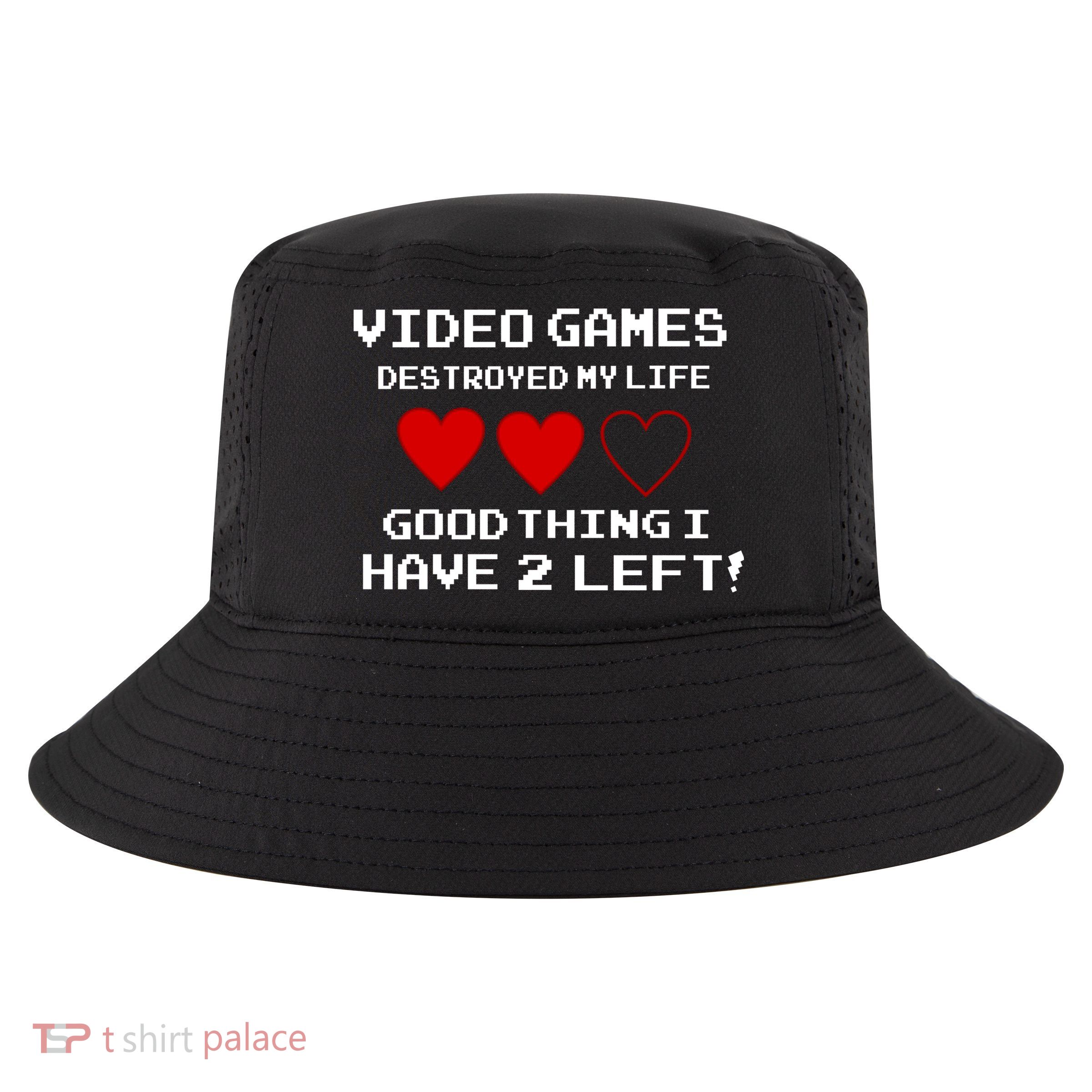 Video Games Destroyed My Life Cool Comfort Performance Bucket Hat