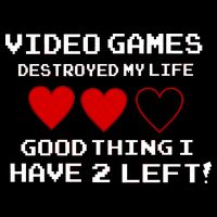 Video Games Destroyed My Life Cooling Performance Crew T-Shirt
