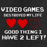 Video Games Destroyed My Life Adult Drive Performance Visor