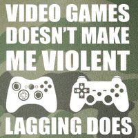 Video Games Doesn't Make Me Violent Lagging Does Legacy Tie Dye Trucker Hat