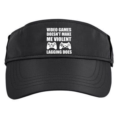 Video Games Doesn't Make Me Violent Lagging Does Adult Drive Performance Visor