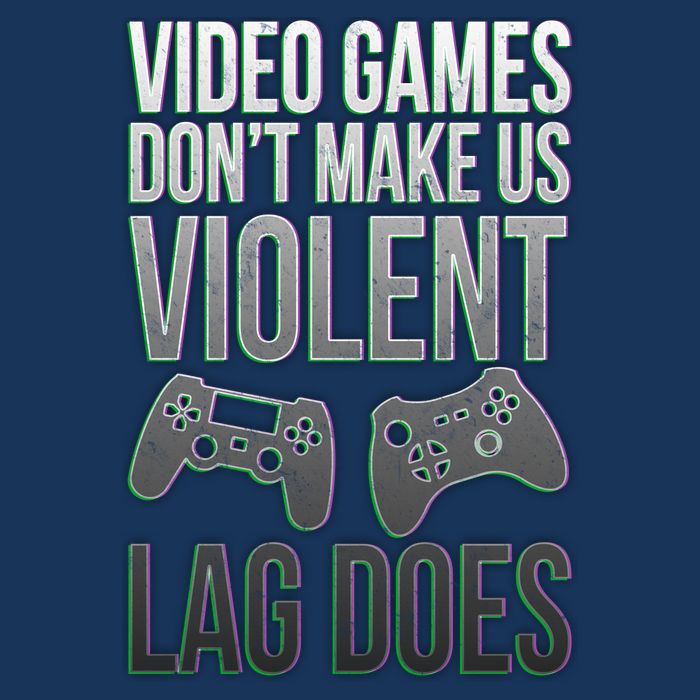 Video Games Doesn't Make Me Violent Lagging Does Gamer Flatbill Hat
