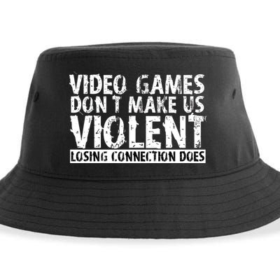 Video Games Don't Makes Us Violent Losing Connection Does Sustainable Bucket Hat
