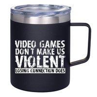 Video Games Don't Makes Us Violent Losing Connection Does 12oz Stainless Steel Coffee Mug