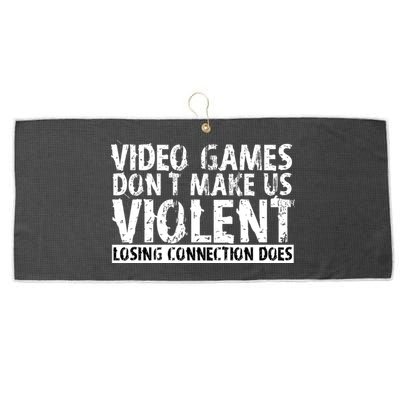Video Games Don't Makes Us Violent Losing Connection Does Large Microfiber Waffle Golf Towel